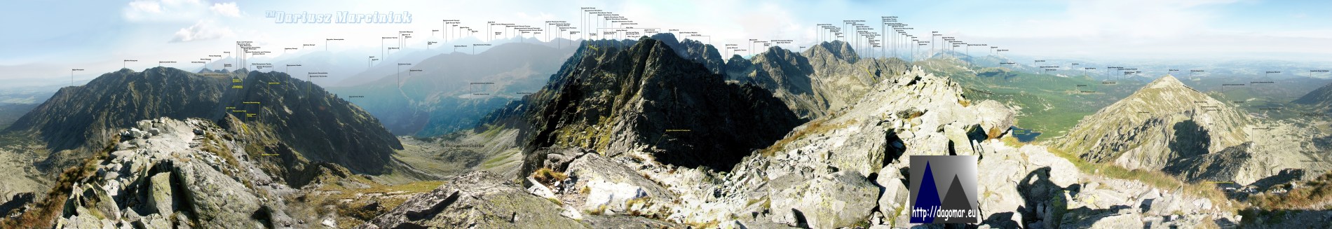 panorama ze Skrajnego Granatu